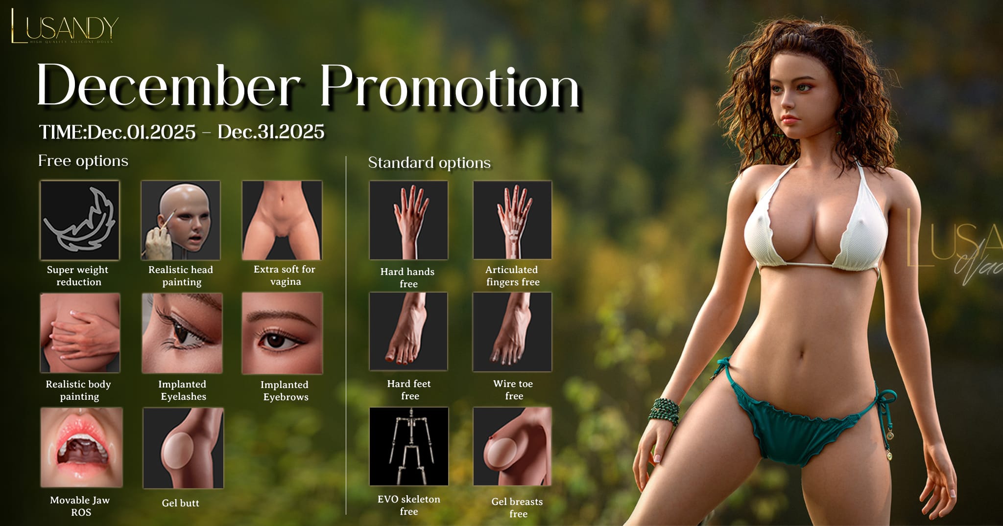 Promotion Lusandy Doll